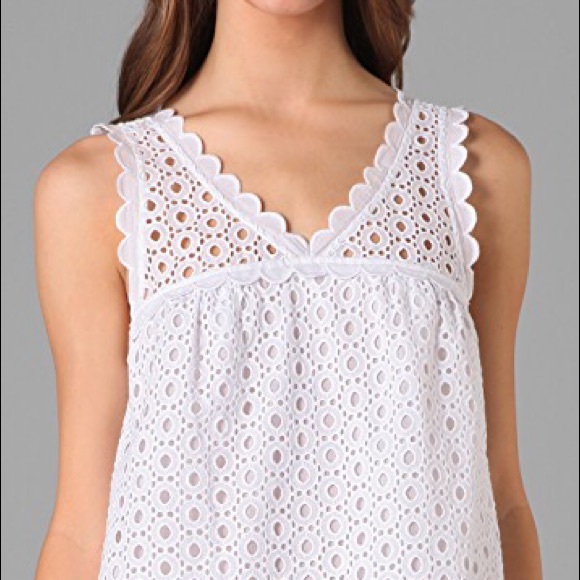 Juliette Lace Eyelet Tank